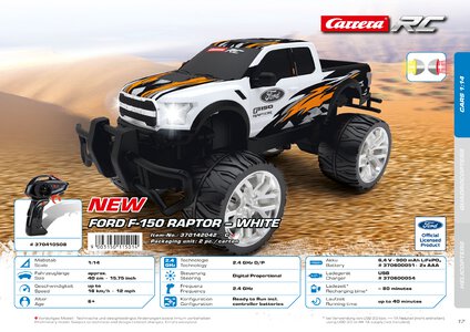 Catalogue Carrera Toys RC 2020 page 17
