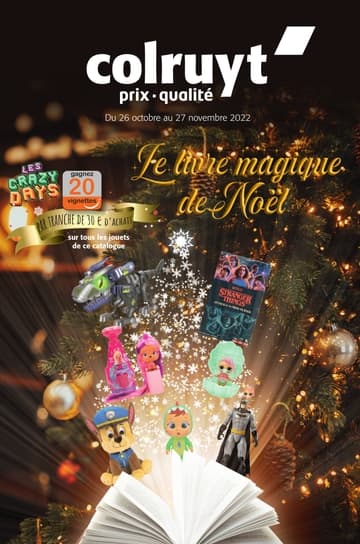 Catalogue Colruyt Noël 2022