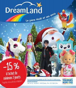 Catalogue Dreamland Noël 2018 page 1