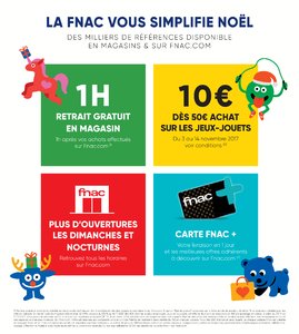 Catalogue Fnac Noël 2017 page 2