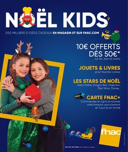 Catalogue Fnac Noël Kids 2018 page 1