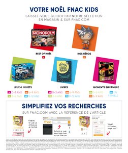 Catalogue Fnac Noël Kids 2018 page 3