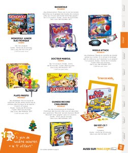 Catalogue Fnac Noël Kids 2018 page 57