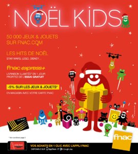 Catalogue Fnac Noël 2015 page 1