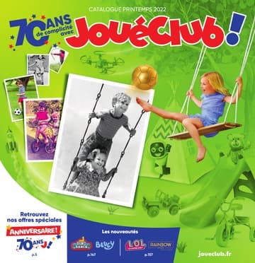 Catalogue JouéClub printemps 2022
