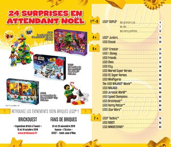 Catalogue LEGO Second Semestre Juillet À Décembre 2018 page 3