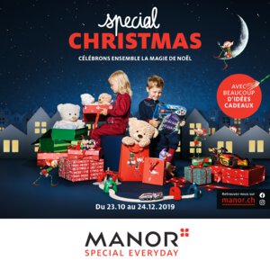 Catalogue Manor Suisse Noël 2019 page 1