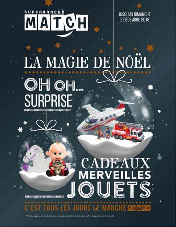 Catalogue Supermarchés Match Noël 2018