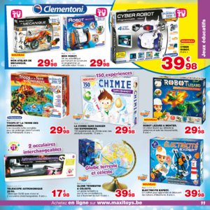 Catalogue Maxi Toys Belgique Noël 2016 page 99