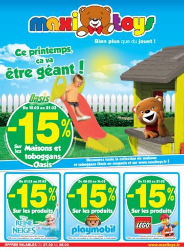 Catalogue Maxi Toys France Printemps 2017
