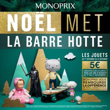 Catalogue Monoprix Noël 2017