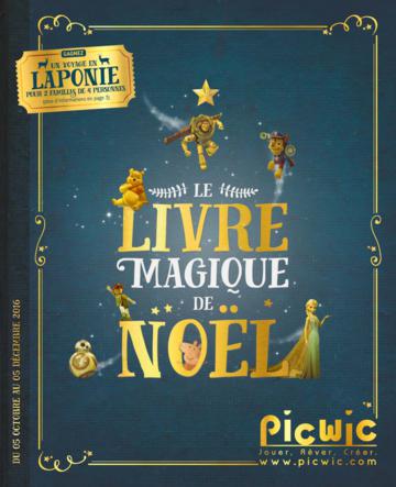 Catalogue Picwic France Noël 2016
