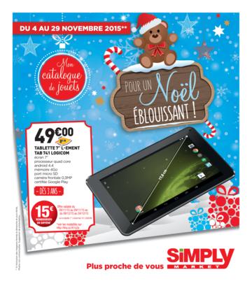 Catalogue Simply Market Noël 2015
