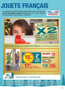 Catalogue Super U France Noël 2018 (catalogue plus gros) page 5