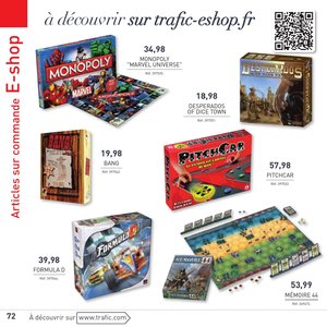 Catalogue Trafic France Noël 2015 page 72