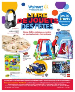 Catalogue (circulaire) Walmart Canada Noël 2015 page 1