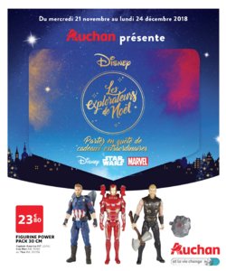 Auchan Présente Disney Les Explorateurs De Noël 2018 page 1