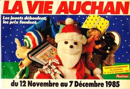 Catalogue Auchan Noël 1985 page 1