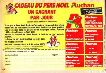 Catalogue Auchan Noël 1985 page 24