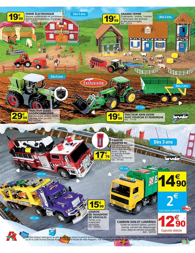 Promo Camion mack transporteur cars chez Auchan