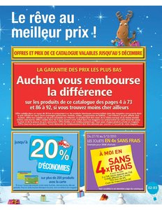 Catalogue Auchan Noël 2010 page 3