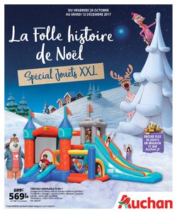 Catalogue Auchan Noël 2017 Spécial Jouets XXL page 1