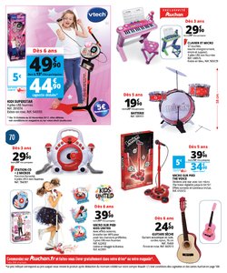 Catalogue Auchan Noël 2017 page 70
