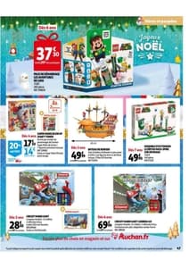 Catalogue Auchan Noël 2022 page 47