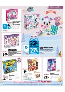 Catalogue Auchan Noël 2022 page 85