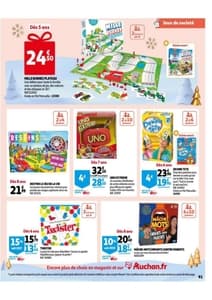 Catalogue Auchan Noël 2022 page 91