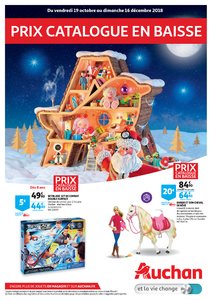 Catalogue Auchan prix en baisse Noël 2018 page 1