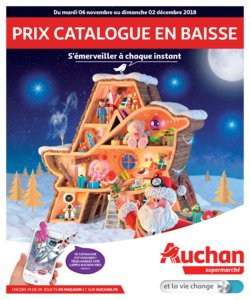 Catalogue Auchan Prix Catalogue En Baisse Noël 2018 page 1