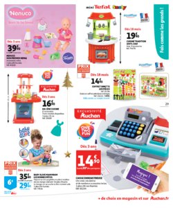 Catalogue Auchan Prix Catalogue En Baisse Noël 2018 page 29