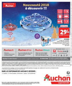 Catalogue Auchan Prix Catalogue En Baisse Noël 2018 page 44