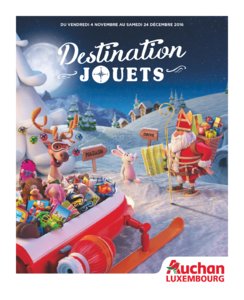 Catalogue Auchan Luxembourg Noël 2016 page 1