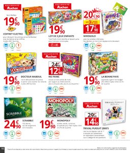 Catalogue Auchan Supermarché Noël 2017 page 10