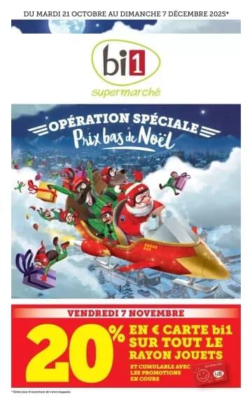 Catalogue Supermarchés Bi1 Noël 2025