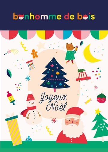 Catalogue Bonhomme de bois Noël 2022