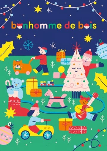 Catalogue Bonhomme de bois Noël 2023