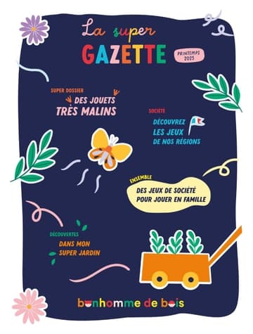 Catalogue Bonhomme de bois printemps 2025