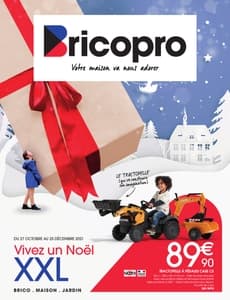 Catalogue Brico Pro Noël 2021 page 1