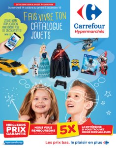 Catalogue Carrefour Belgique Noël 2015 page 1