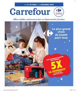 Catalogue Carrefour Belgique Noël 2020 page 1