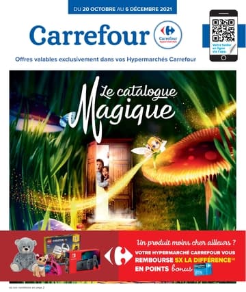 Folder Carrefour Belgique Noël 2021