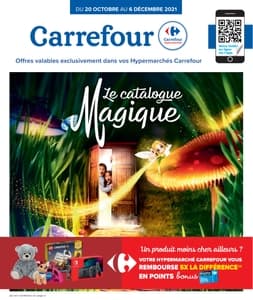 Folder Carrefour Belgique Noël 2021 page 1
