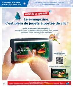 Folder Carrefour Belgique Noël 2021 page 56