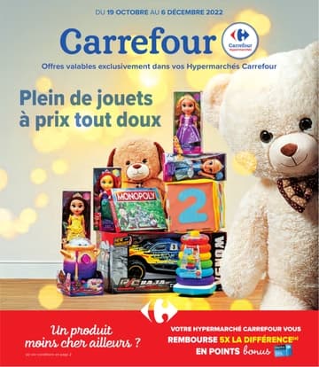 Folder Carrefour Belgique Noël 2022