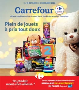 Folder Carrefour Belgique Noël 2022 page 1