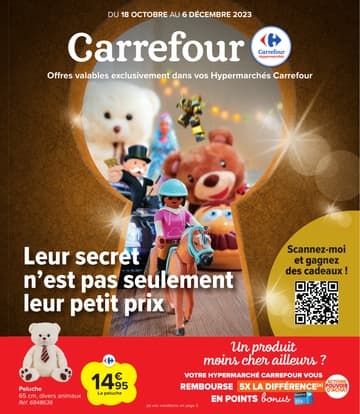 Folder Carrefour Belgique Noël 2023