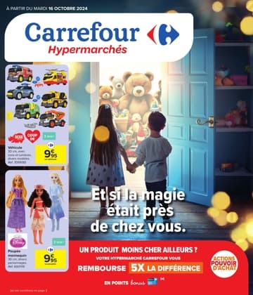 Folder Carrefour Belgique Noël 2024